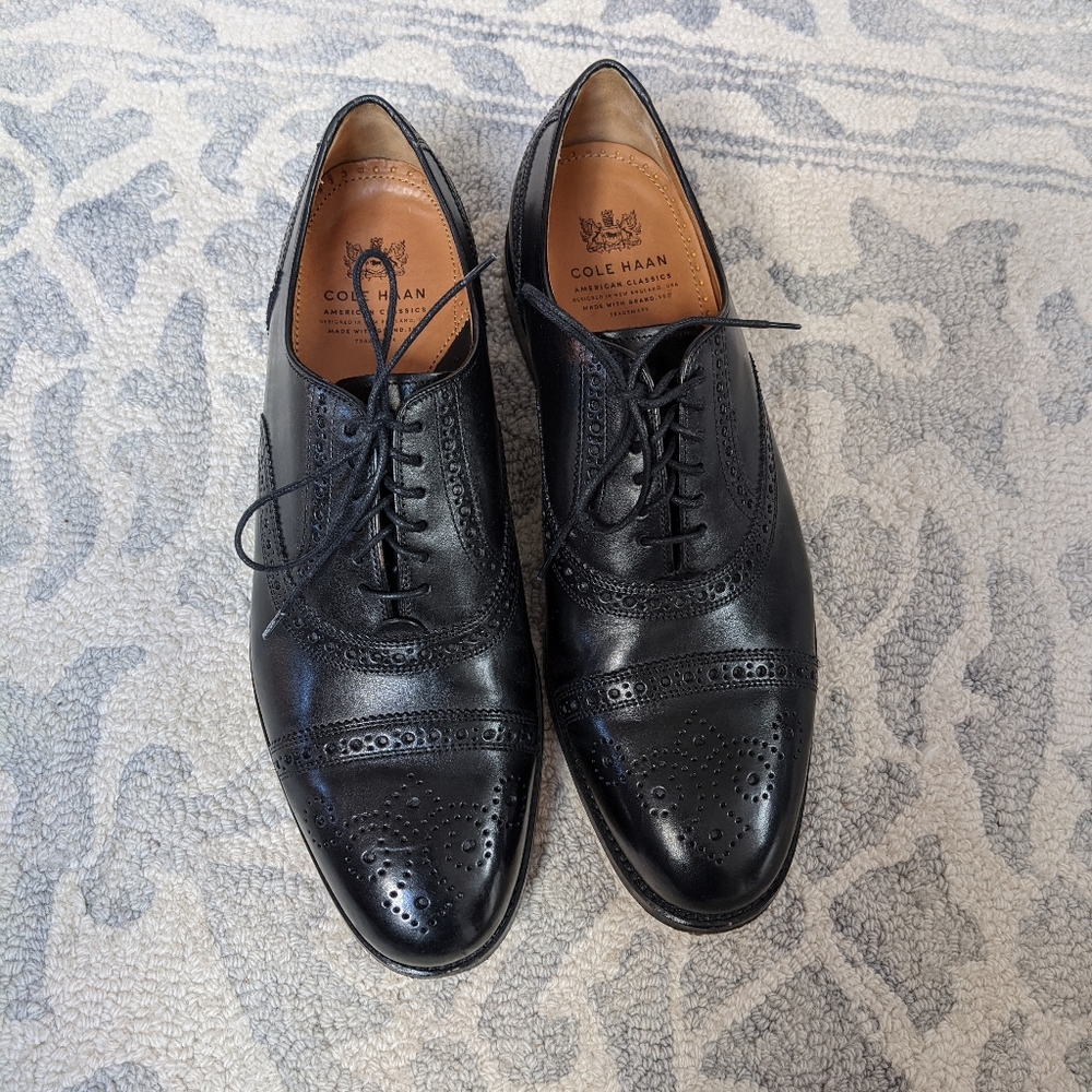 Cole Haan American Classic Kneeland Brogue Cap Toe